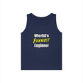 World's Funniest Engineer - Unisex Heavy Cotton Tank Top