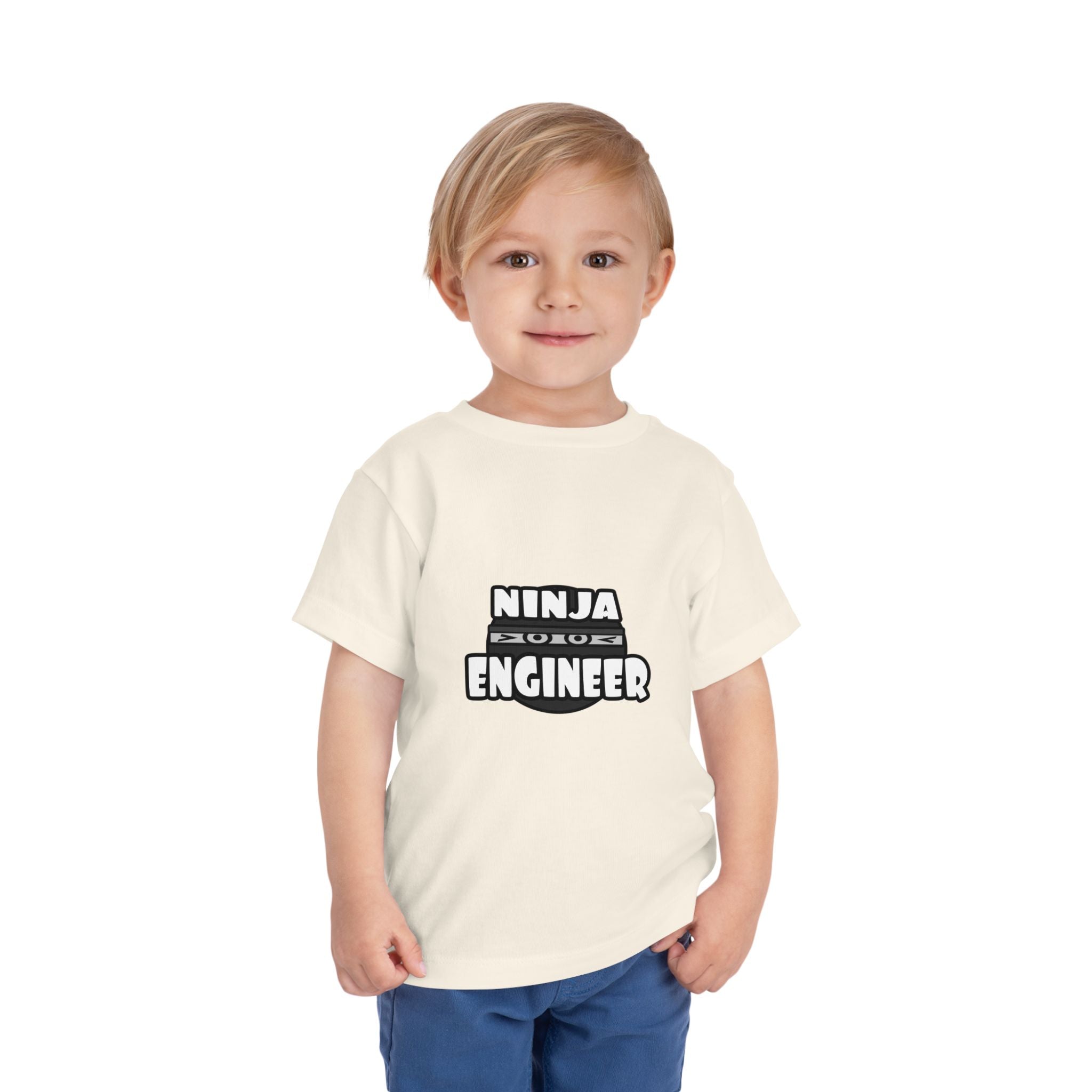 Ninja Engineer (2) - Toddler Short Sleeve Tee