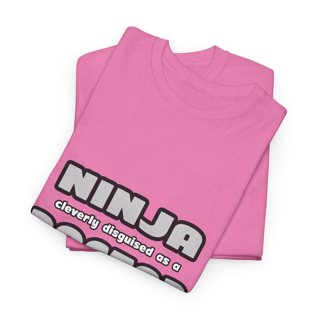 Ninja Cleverly Disguised As A Doctor - Unisex Heavy Cotton Tee