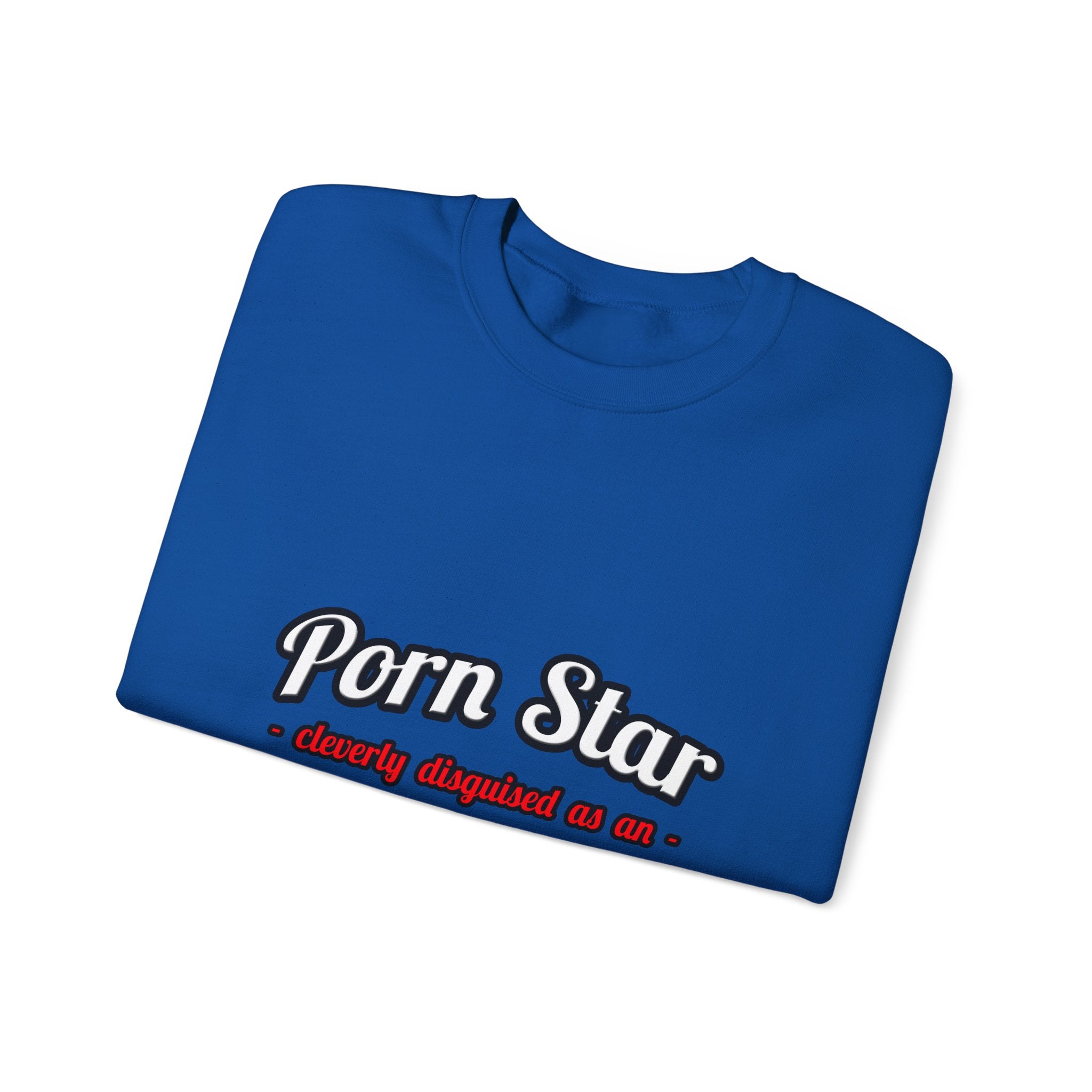 Porn Star...Engineer - Unisex Heavy Blend™ Crewneck Sweatshirt