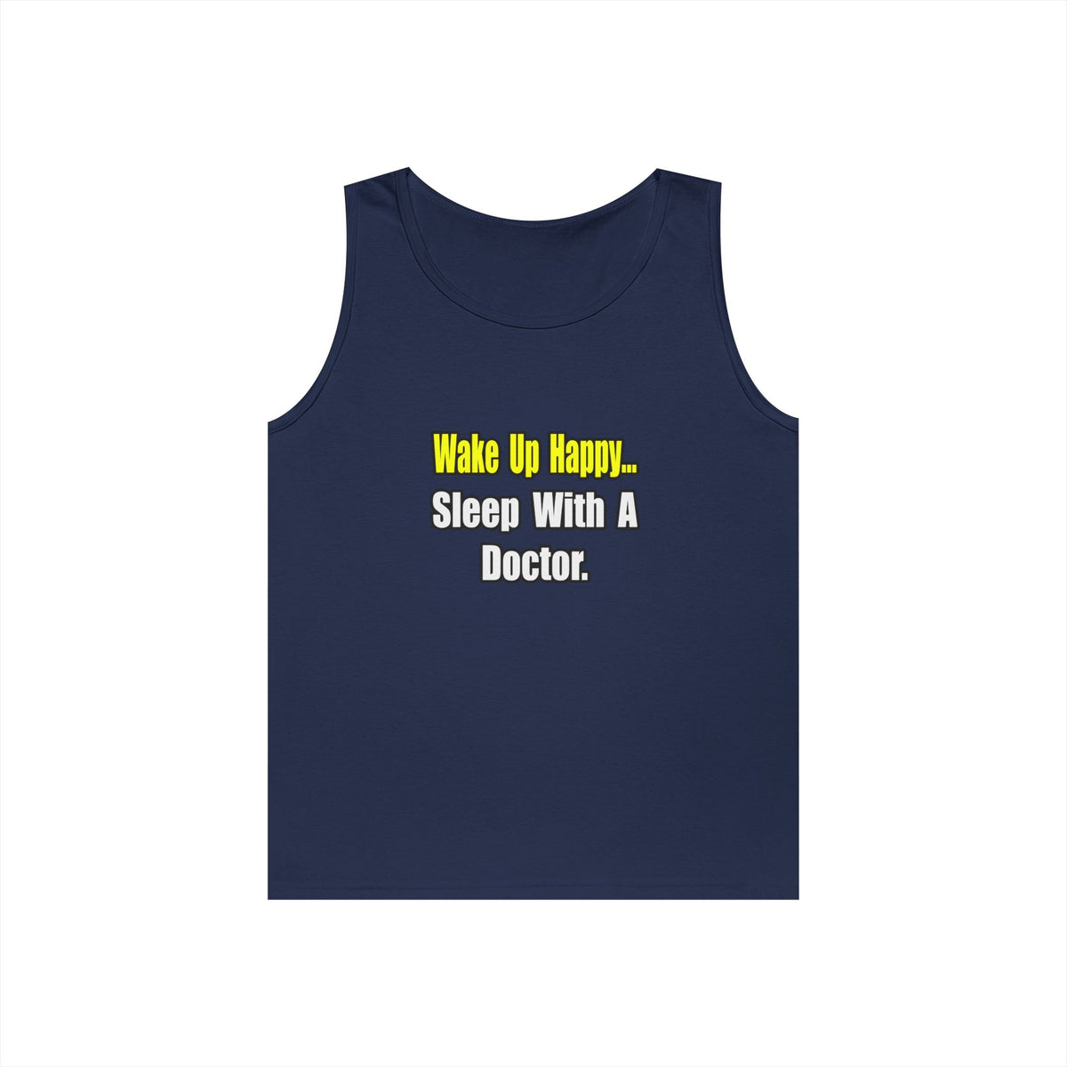 Sleep With Doctor - Unisex Heavy Cotton Tank Top