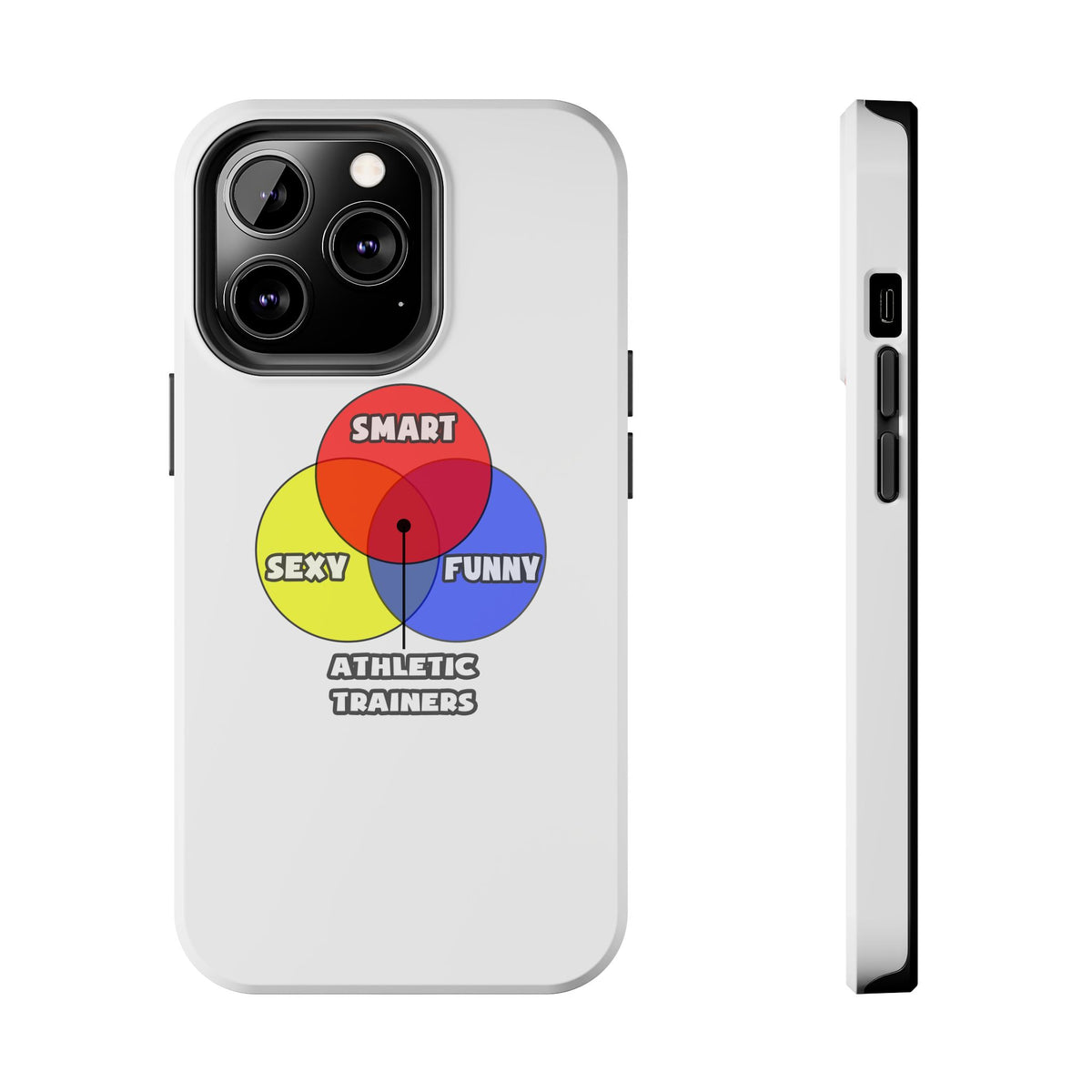 Venn Diagram .. Athletic Trainers - Tough Phone Cases