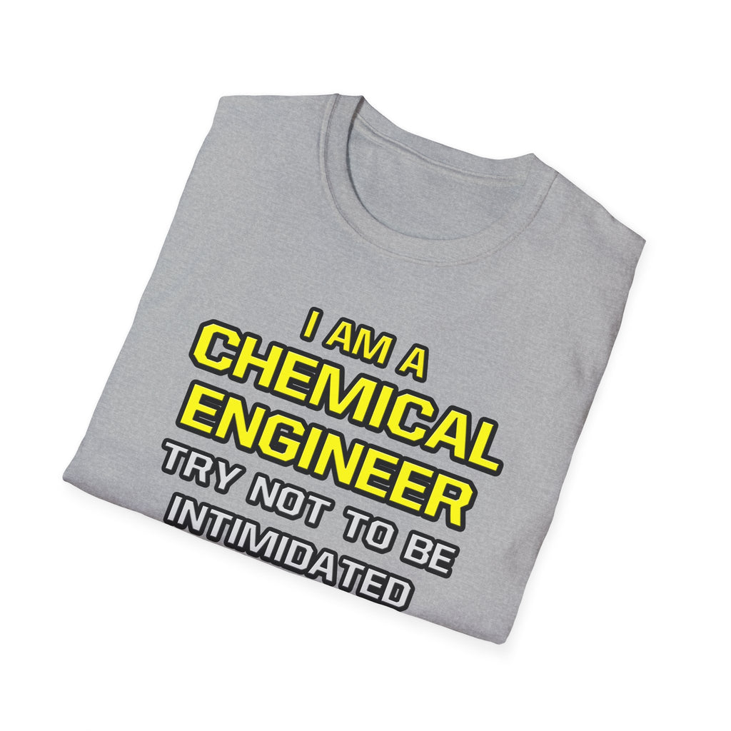 Chemical Engineer...Superior Intelligence - Unisex Softstyle T-Shirt