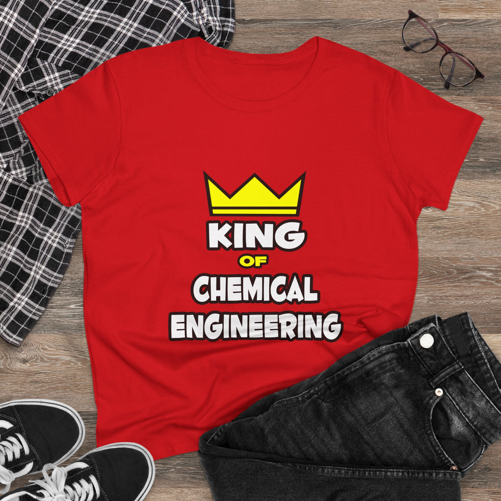 King of Chemical Engineering (2) - Women's Midweight Cotton Tee