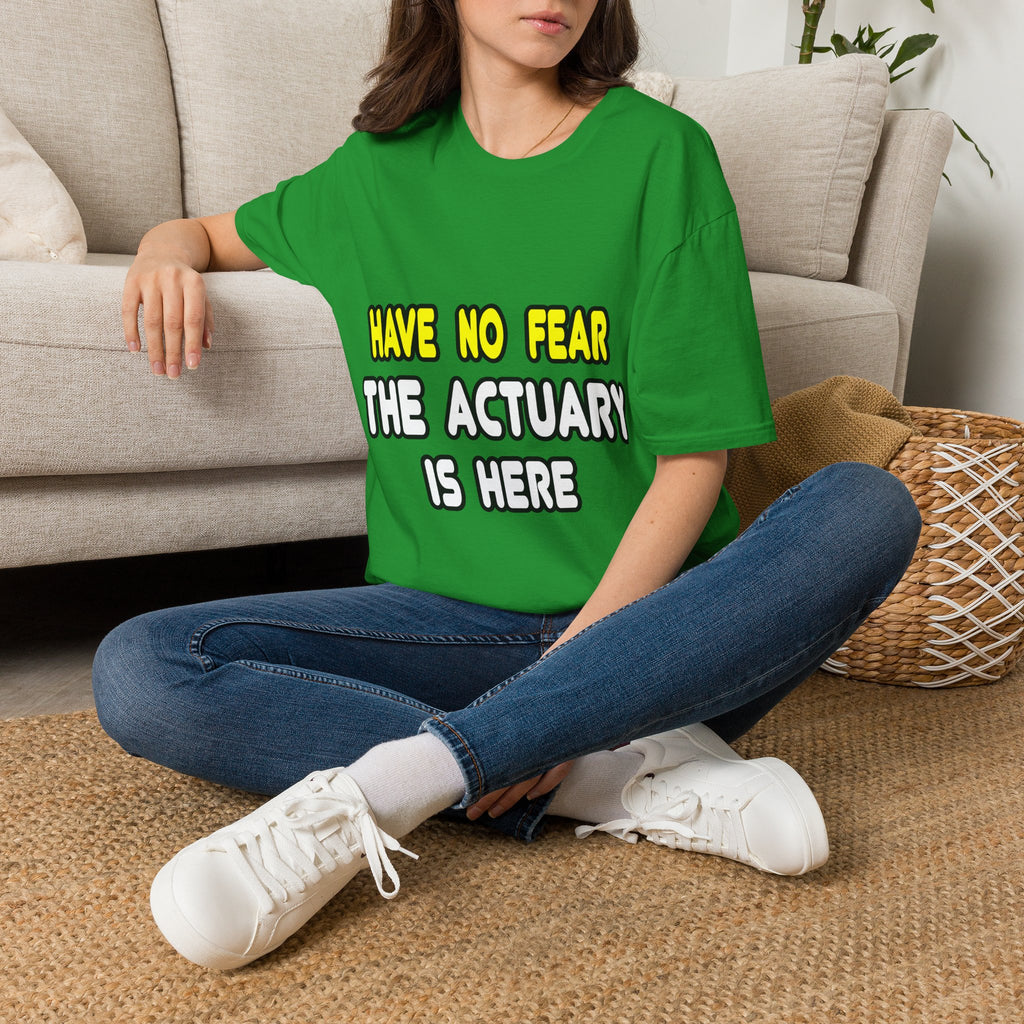 Have No Fear, The Actuary Is Here (2) - Unisex Softstyle T-Shirt
