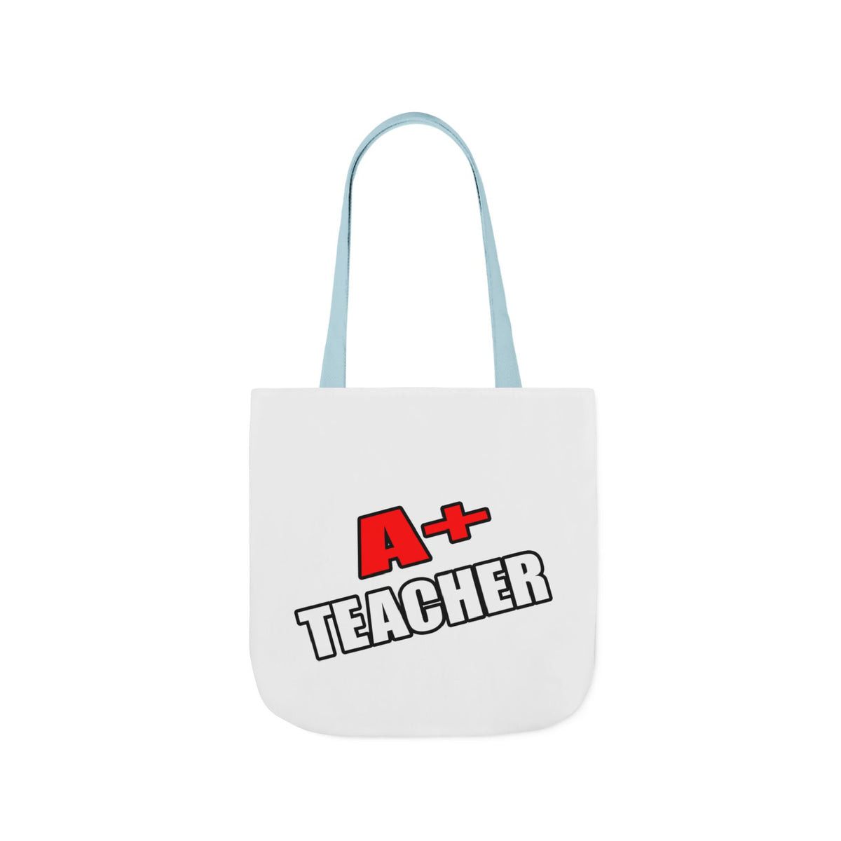 a plus teacher - Canvas Tote Bag, 5-Color Straps