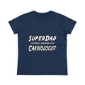 SuperDad...Cardiologist - Women's Midweight Cotton Tee