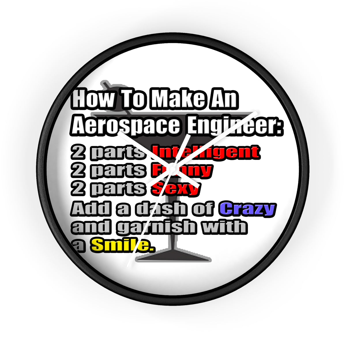 How To Make an Aerospace Engineer - Wall Clock