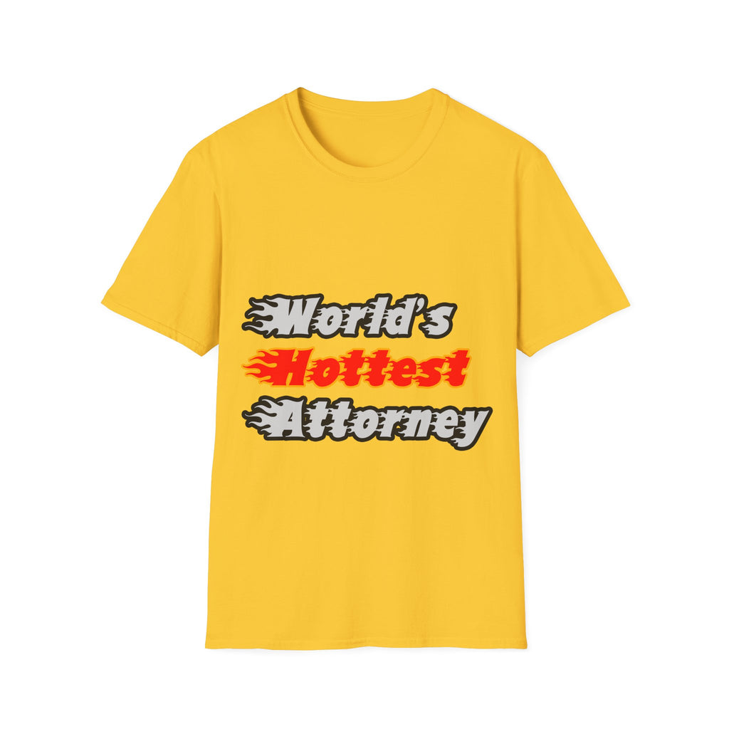 World's Hottest Attorney - Unisex Softstyle T-Shirt