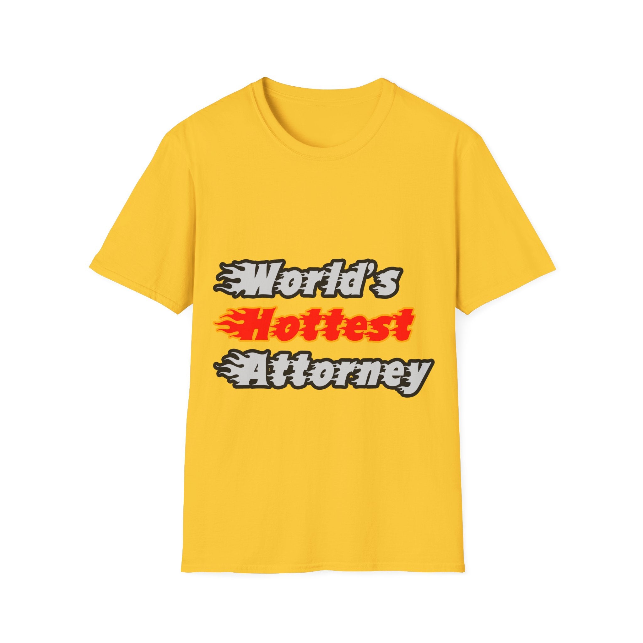 World's Hottest Attorney - Unisex Softstyle T-Shirt