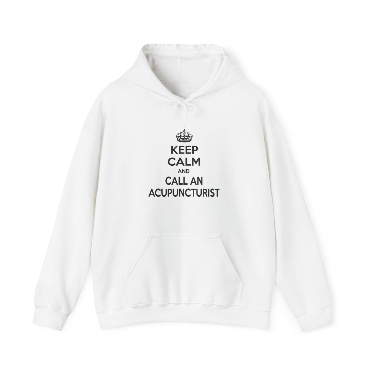 Keep Calm and Call an Acupuncturist - Unisex Heavy Blend™ Hooded Sweatshirt