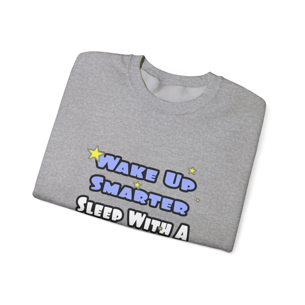 Wake Up Smarter...Sleep With a Cardiologist - Unisex Heavy Blend™ Crewneck Sweatshirt