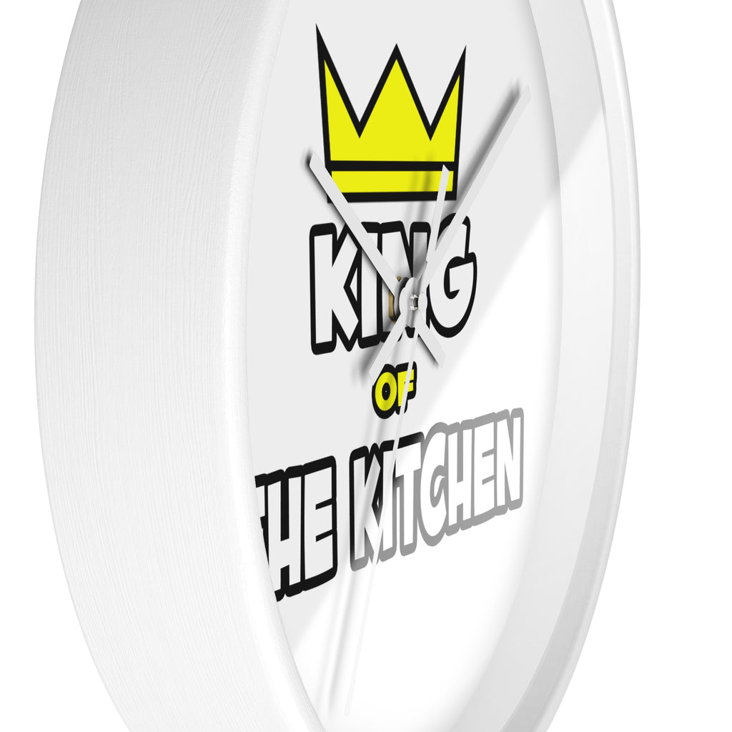 King of the Kitchen - Wall Clock