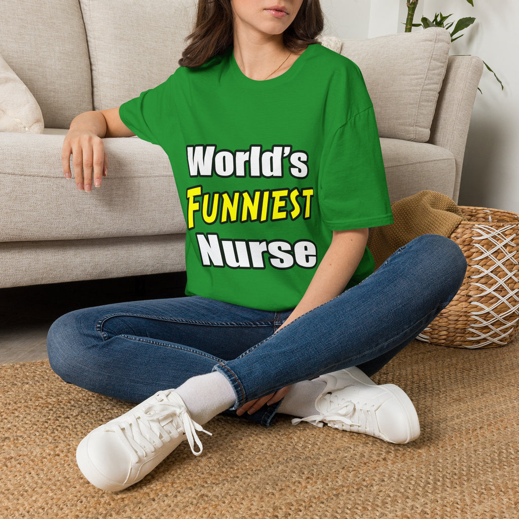 World's Funniest Nurse - Unisex Softstyle T-Shirt
