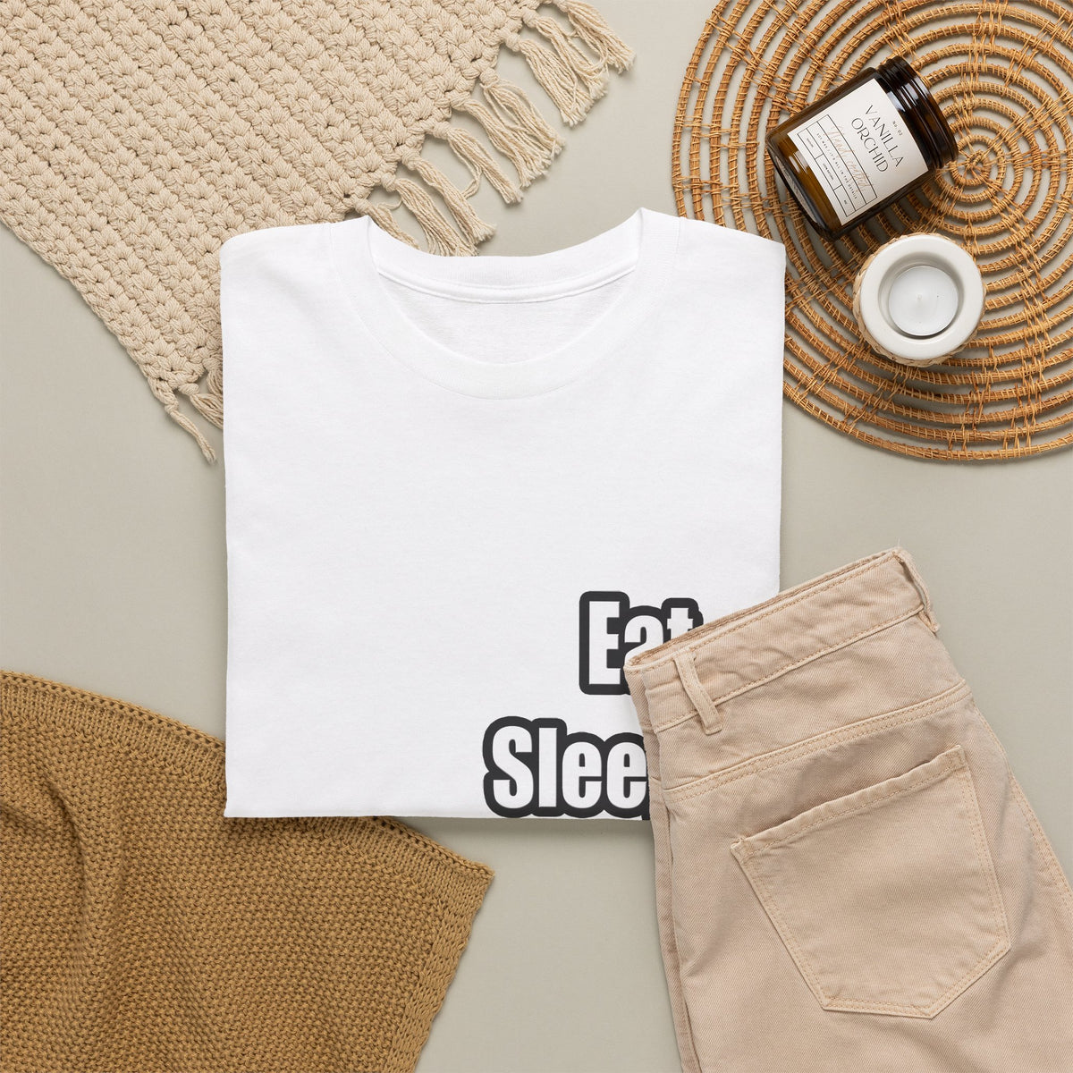 Eat. Sleep. Fight Fires. - Unisex Heavy Cotton Tee