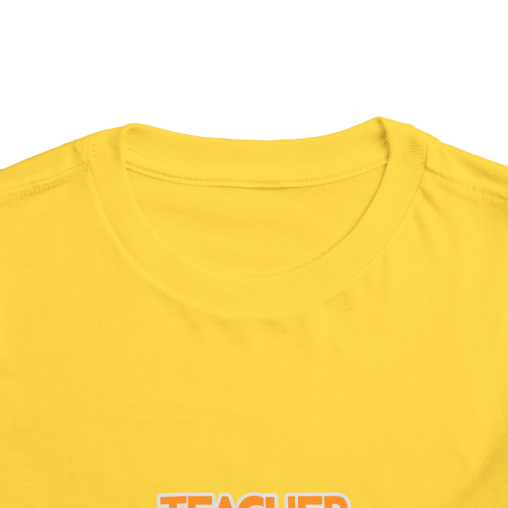 Teacher ... Will Work For Cupcakes - Toddler Short Sleeve Tee