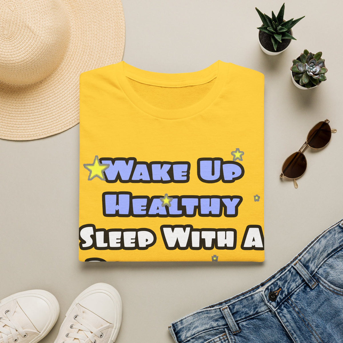 Wake Up Healthy...Sleep With a Psych Nurse - Unisex Softstyle T-Shirt