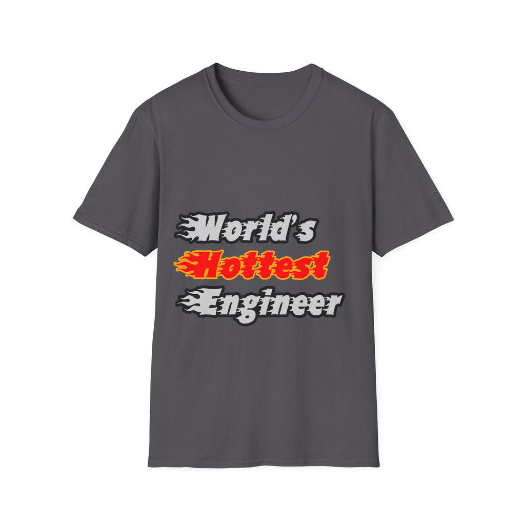 World's Hottest Engineer - Unisex Softstyle T-Shirt