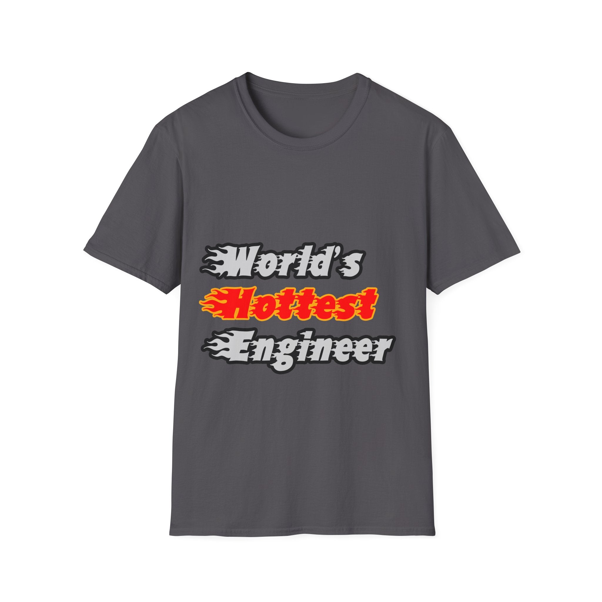 World's Hottest Engineer - Unisex Softstyle T-Shirt