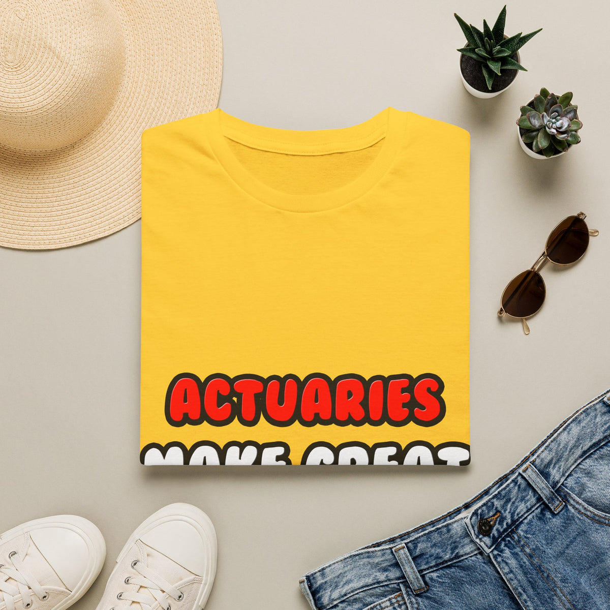 Actuaries Make Great Lovers   Copy - Unisex Softstyle T-Shirt