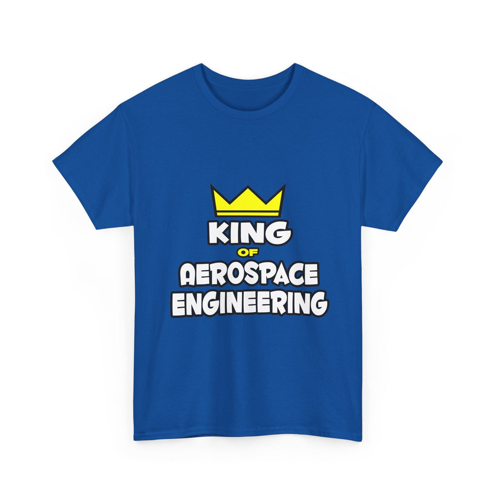 King of Aerospace Engineering - Unisex Heavy Cotton Tee