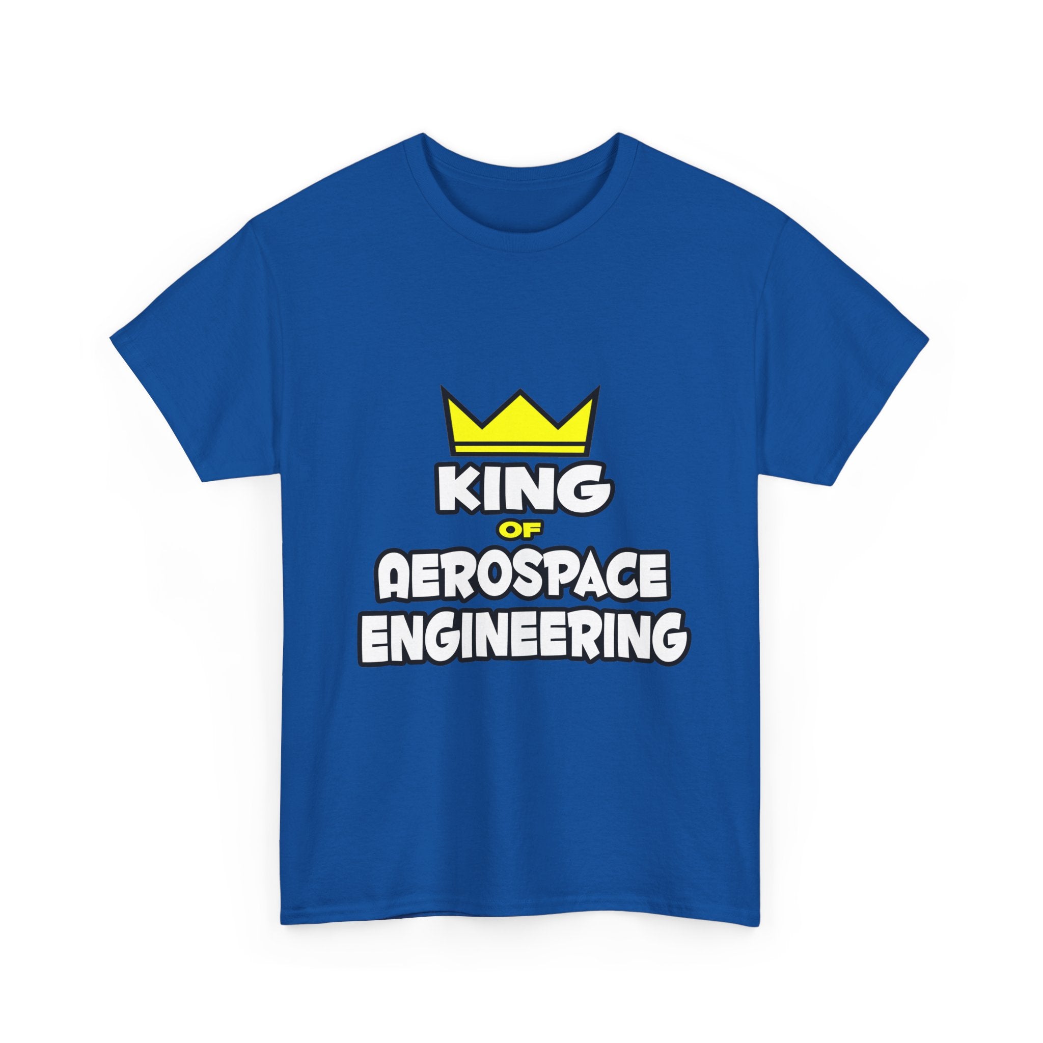 King of Aerospace Engineering - Unisex Heavy Cotton Tee