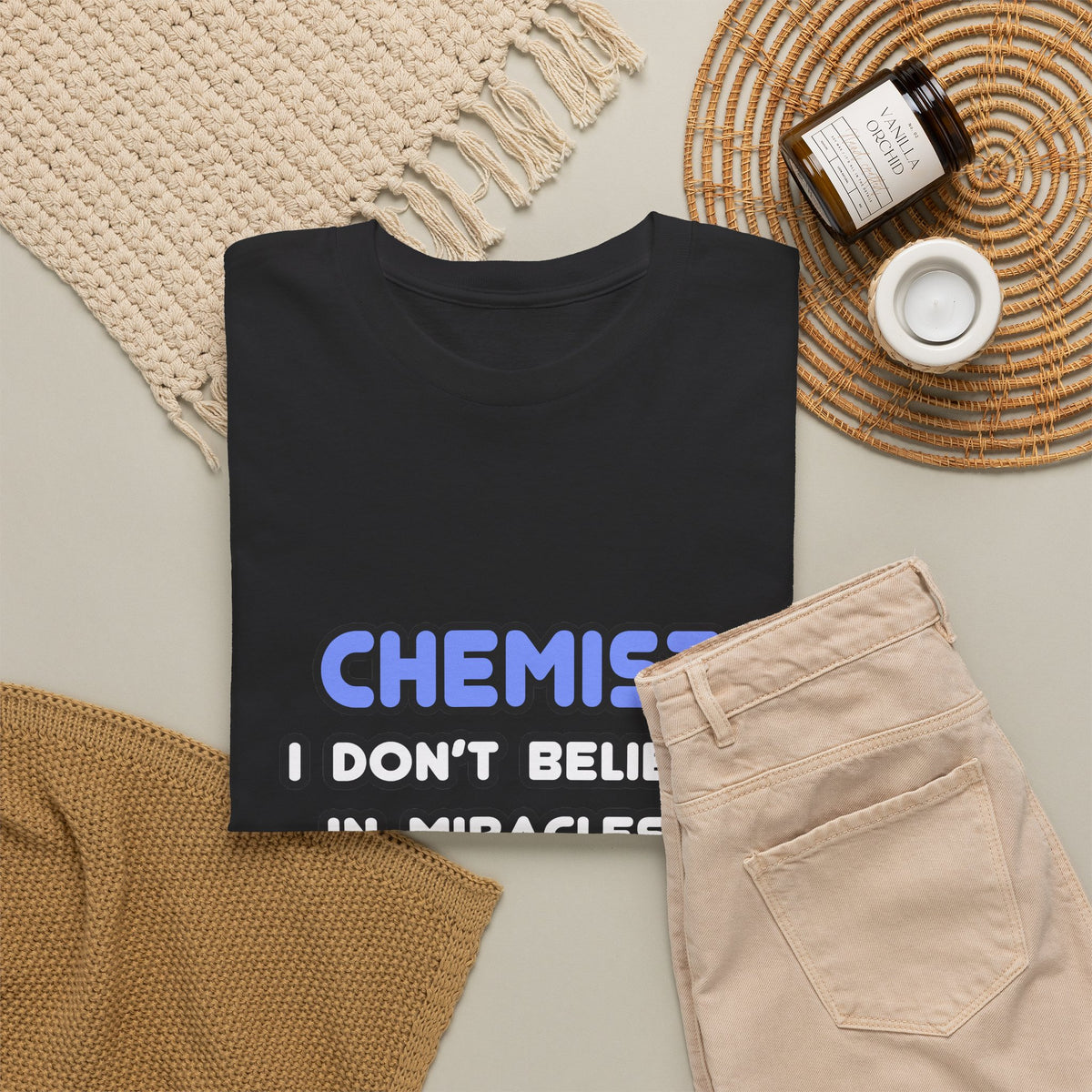 Miracles and Chemists - Unisex Heavy Cotton Tee