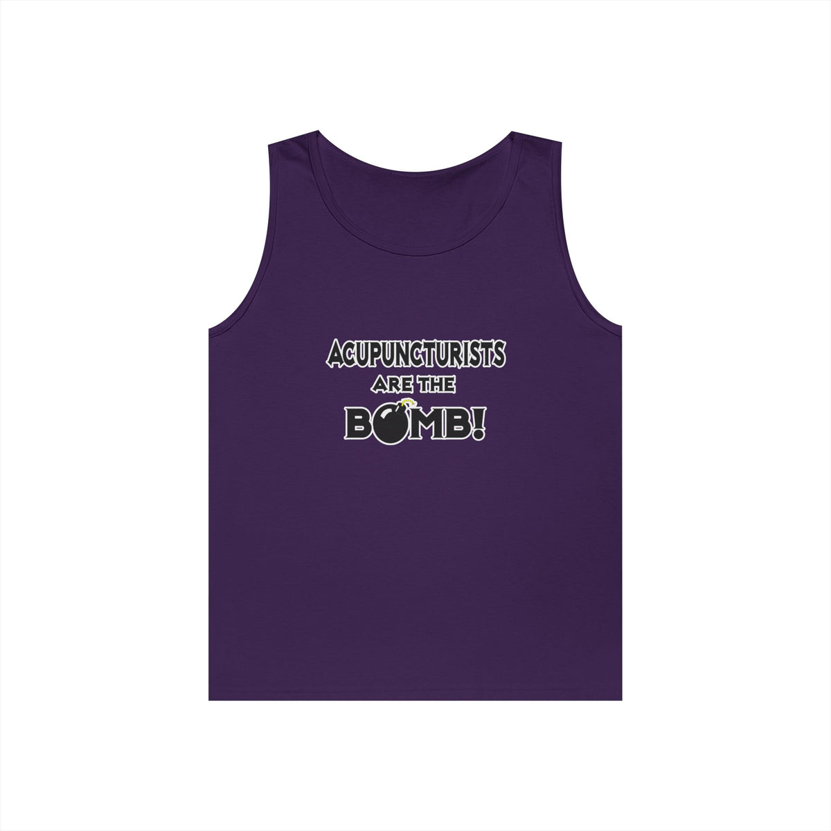 Acupuncturists Are The Bomb! - Unisex Heavy Cotton Tank Top