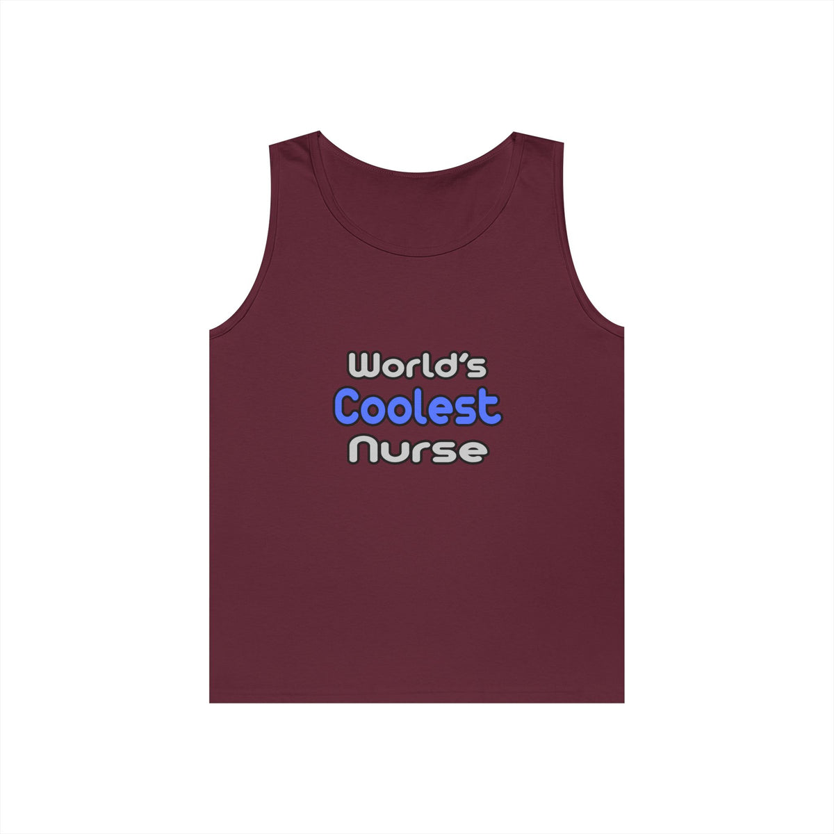 World's Coolest Nurse - Unisex Heavy Cotton Tank Top