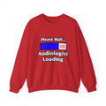 Please Wait...Audiologist Loading - Unisex Heavy Blend™ Crewneck Sweatshirt