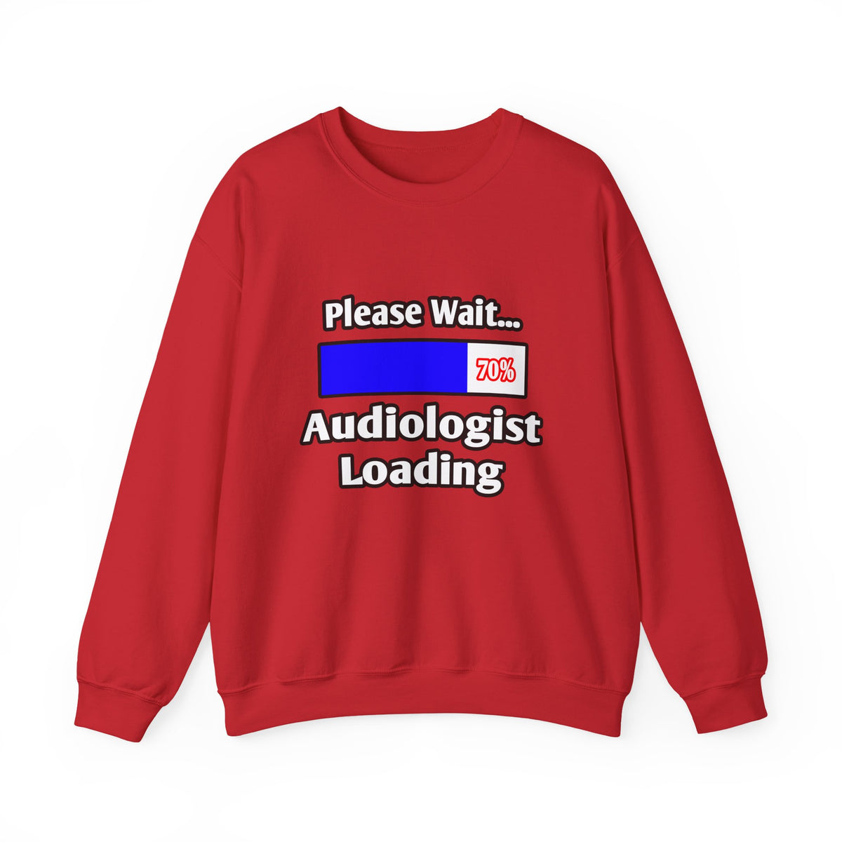 Please Wait...Audiologist Loading - Unisex Heavy Blend™ Crewneck Sweatshirt