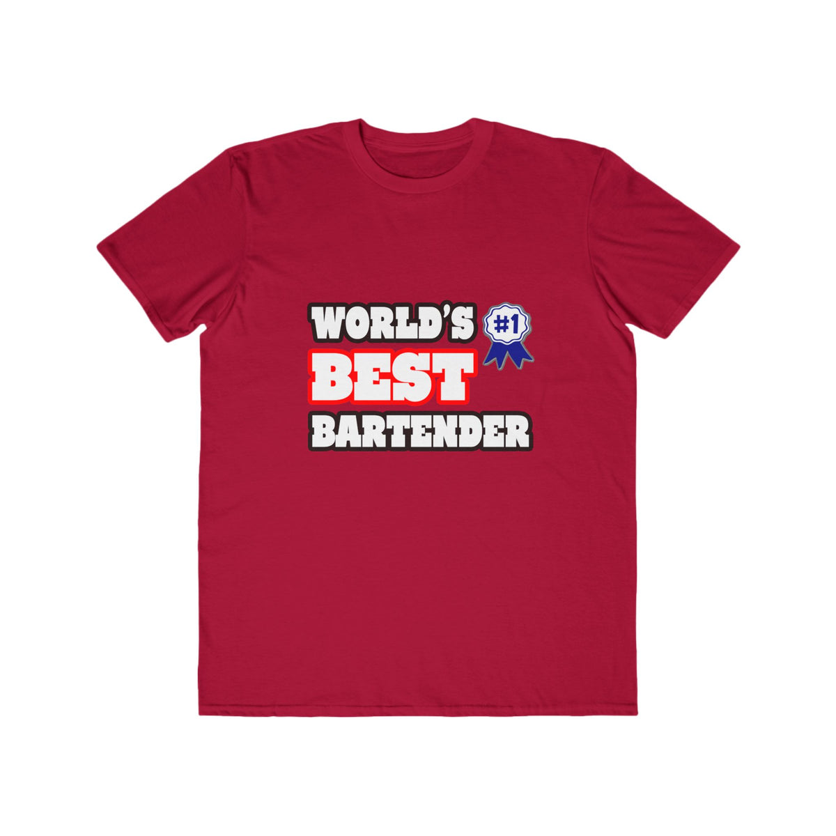 World's Best Bartender - Men's Lightweight Fashion Tee