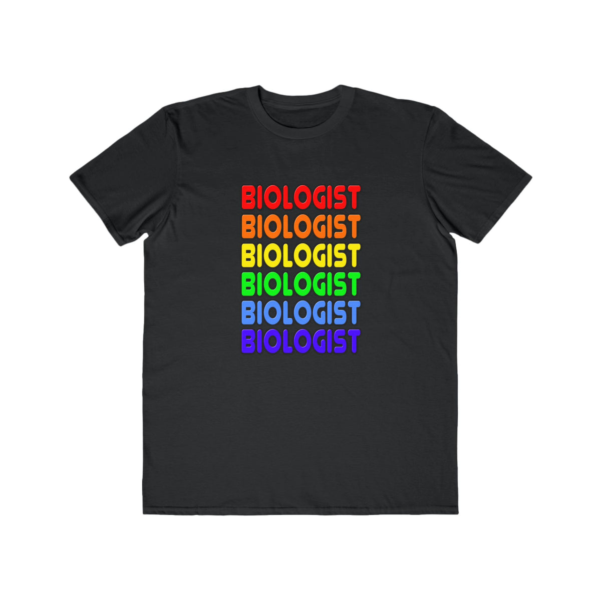 Rainbow Biologist - Men's Lightweight Fashion Tee