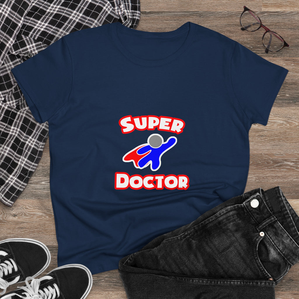 Super Doctor (2) - Women's Midweight Cotton Tee
