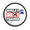 World's Best Teacher - Wall Clock