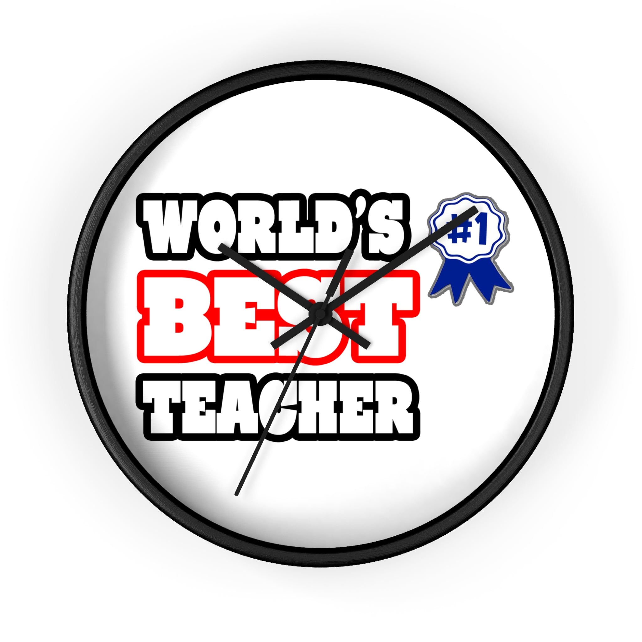 World's Best Teacher - Wall Clock