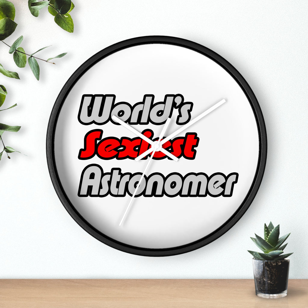 World's Sexiest Astronomer - Wall Clock