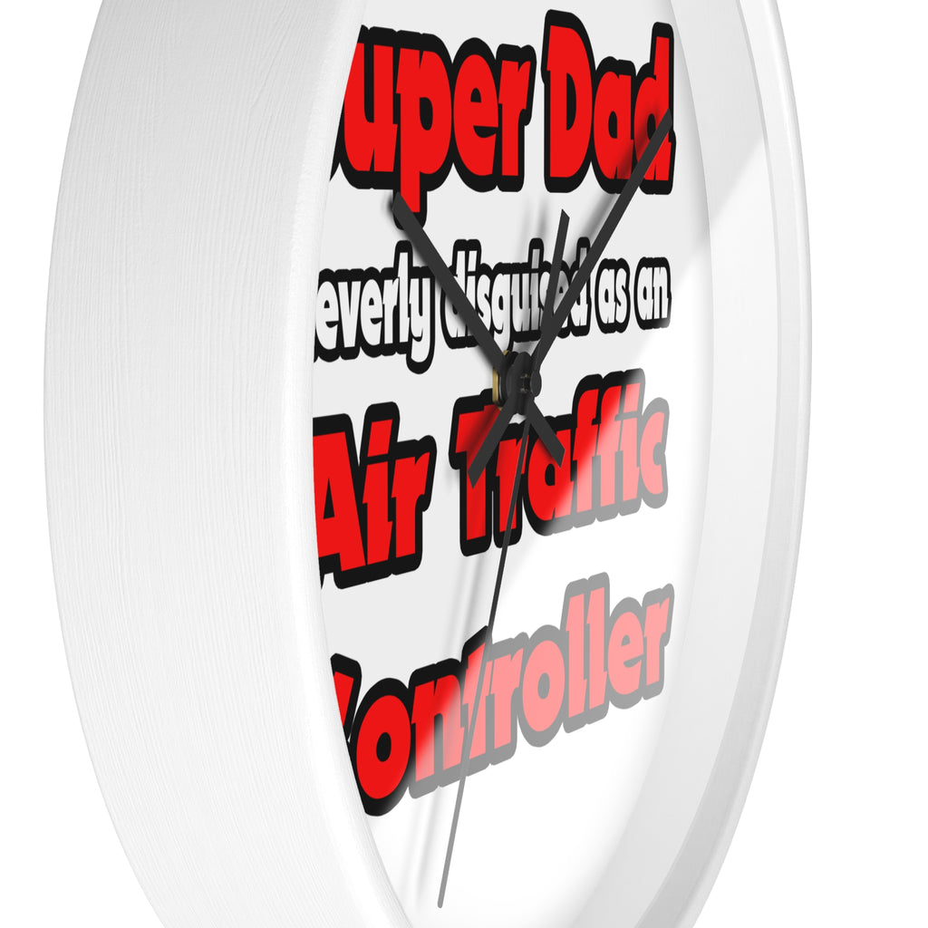 Super Dad ... Air Traffic Controller - Wall Clock