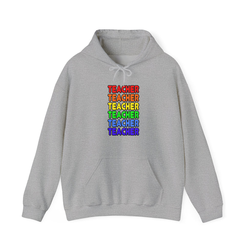 Rainbow Teacher - Unisex Heavy Blend™ Hooded Sweatshirt