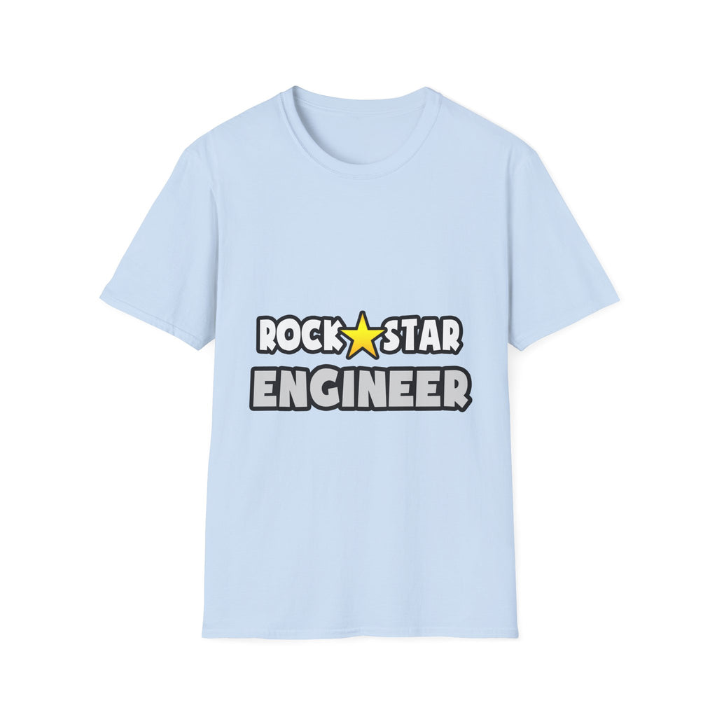 Rock Star Engineer (2) - Unisex Softstyle T-Shirt