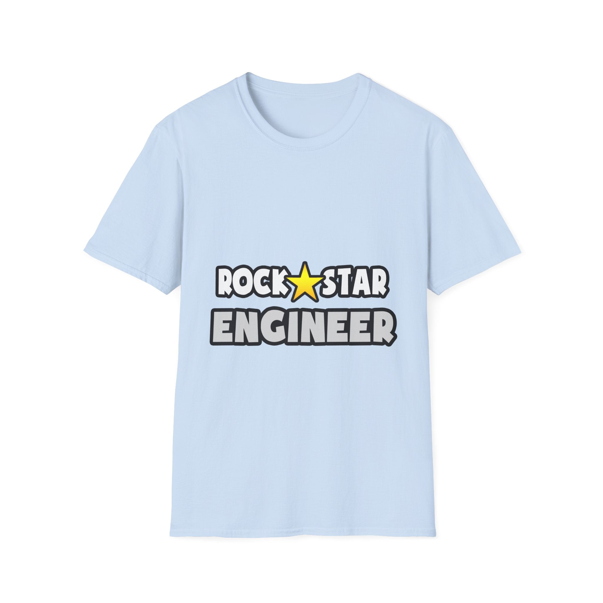 Rock Star Engineer (2) - Unisex Softstyle T-Shirt