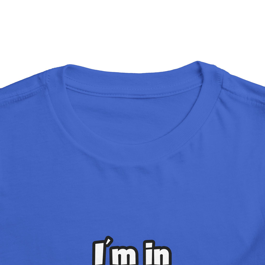 I'm In Love With A Firefighter - Toddler Short Sleeve Tee