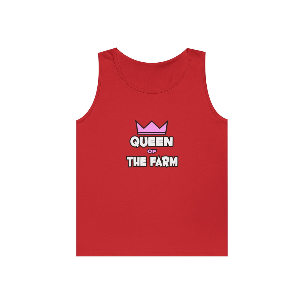Queen of The Farm - Unisex Heavy Cotton Tank Top