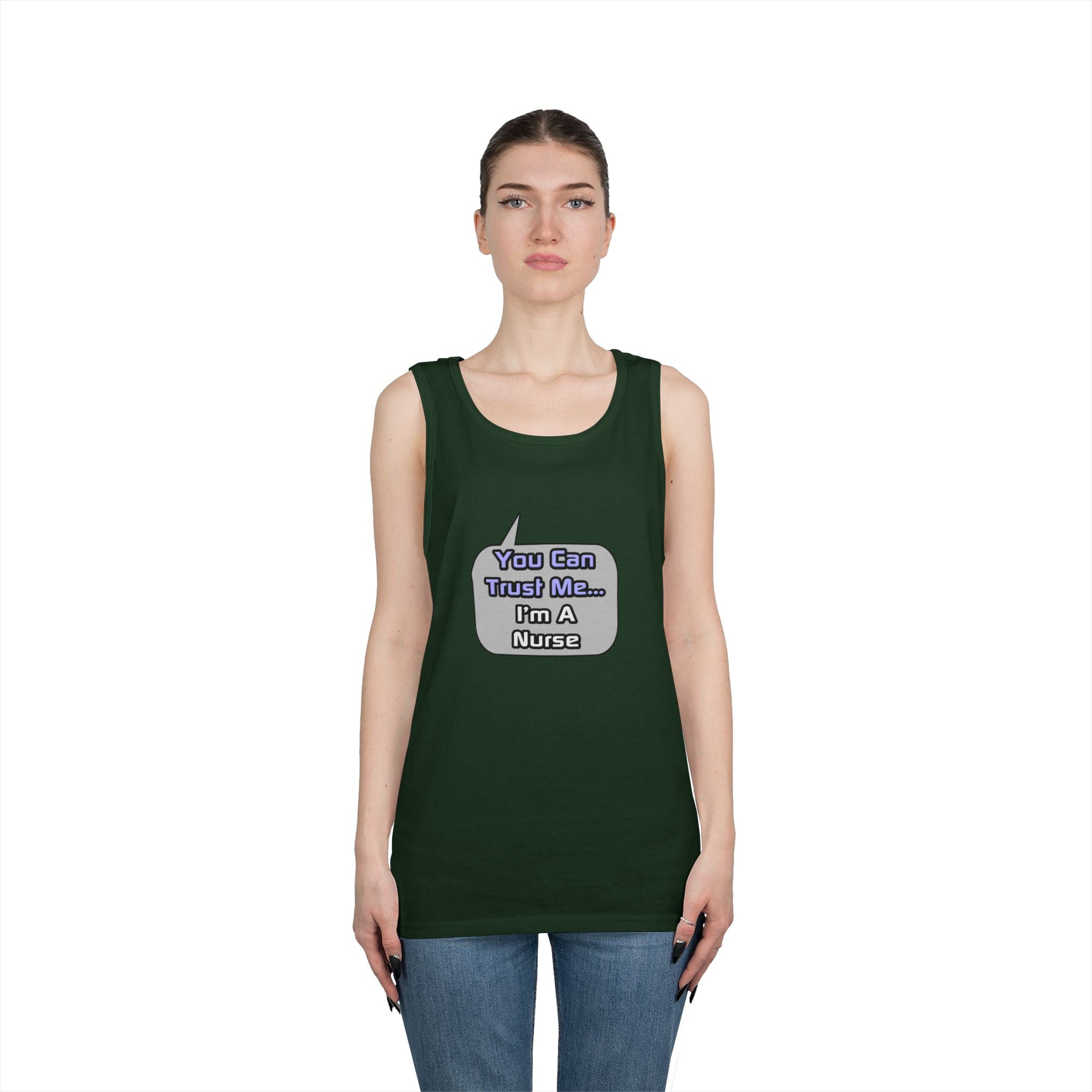 Trust Me .. I'm a Nurse - Unisex Heavy Cotton Tank Top