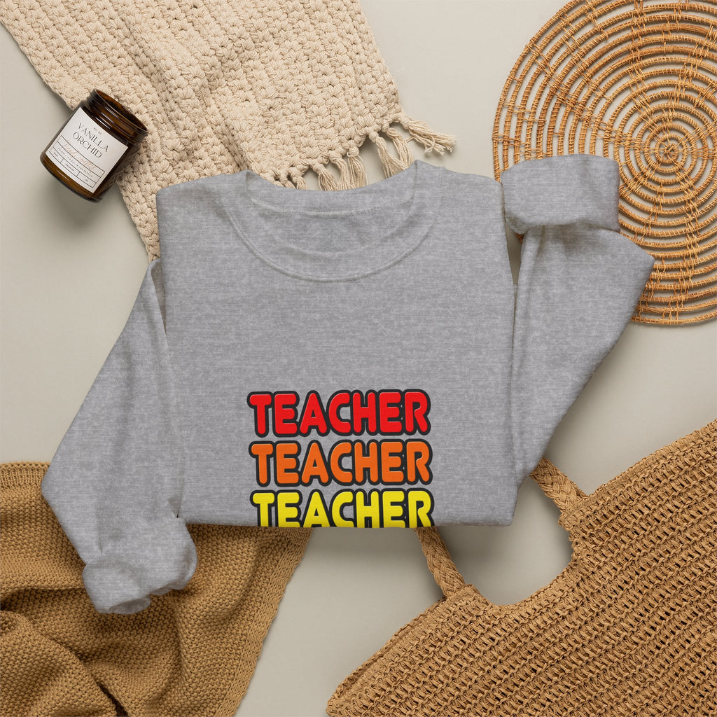 Rainbow Teacher - Unisex Heavy Blend™ Crewneck Sweatshirt