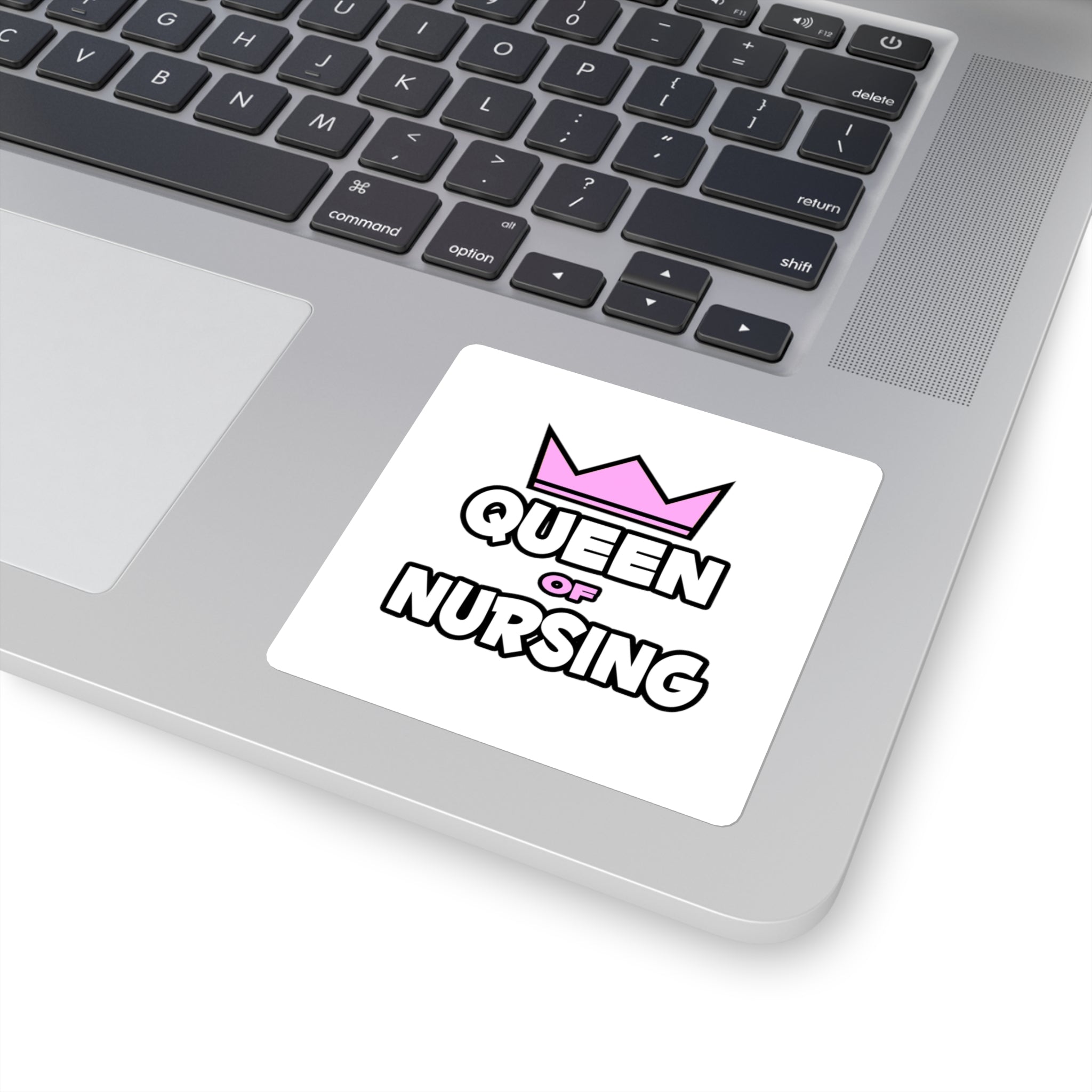 Queen of Nursing - Square Stickers