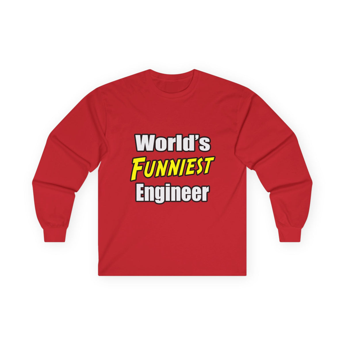 World's Funniest Engineer - Unisex Ultra Cotton Long Sleeve Tee