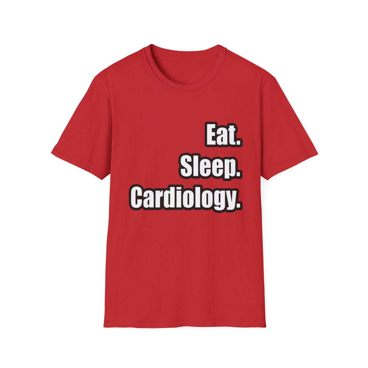 Eat. Sleep. Cardiology - Unisex Softstyle T-Shirt