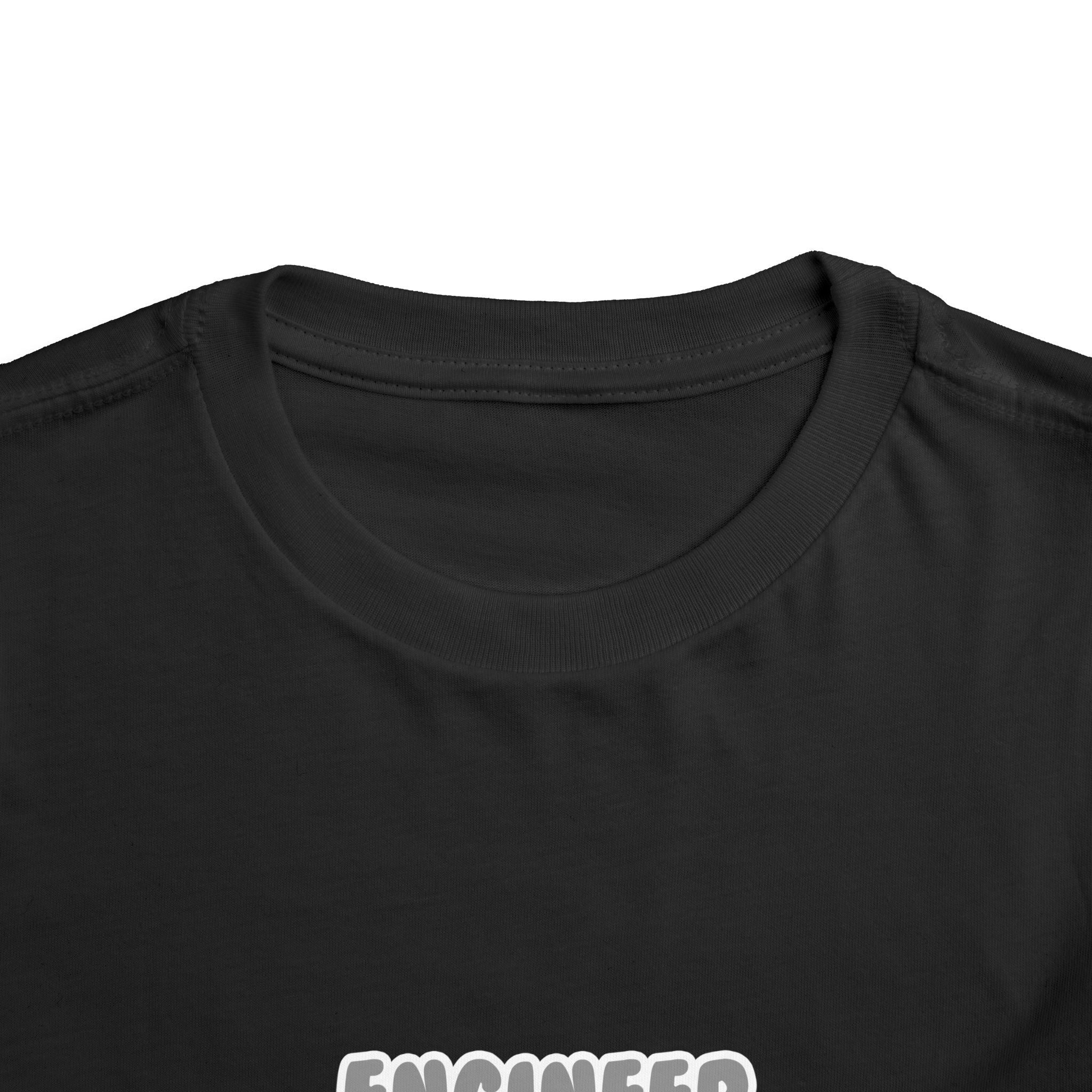 Engineer ... Will Work For Ice Cream - Toddler Short Sleeve Tee