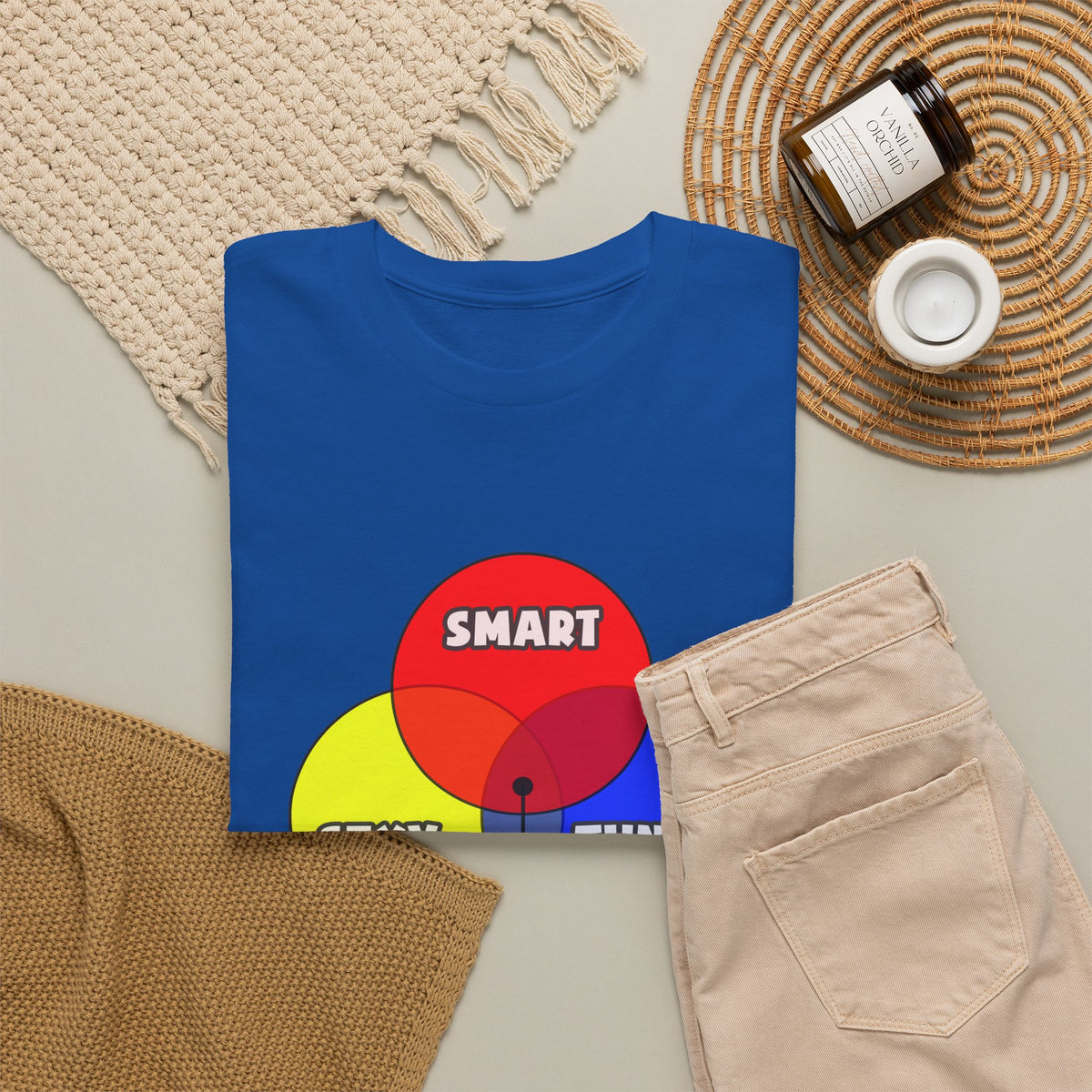 Venn Diagram .. Chefs - Unisex Heavy Cotton Tee